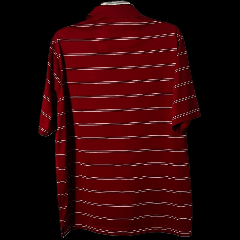 Antigua Kansas City Chiefs NFL Polo Shirt Red L Performance Athleisure Football - Picture 8 of 9